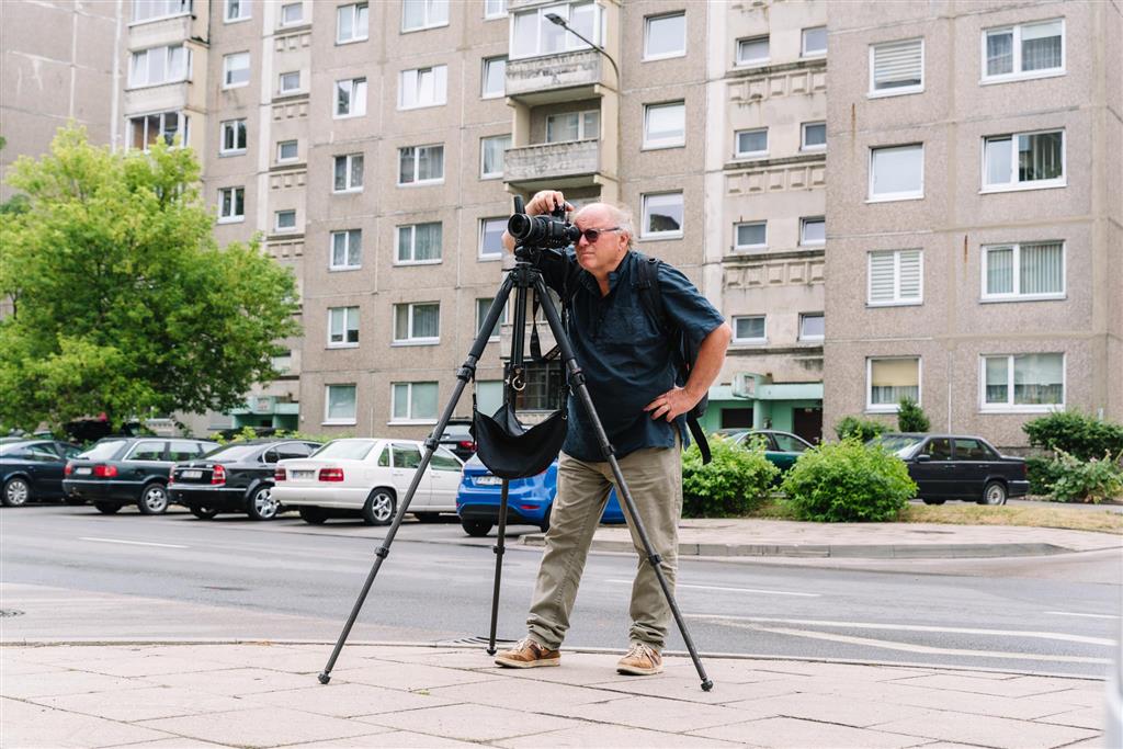 Fotomenininkas Thierry Girard Kaune. K. Krinickaitės nuotr.