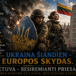 Rusija nesiliauja puolusi Ukrainos, pastaroji ginasi