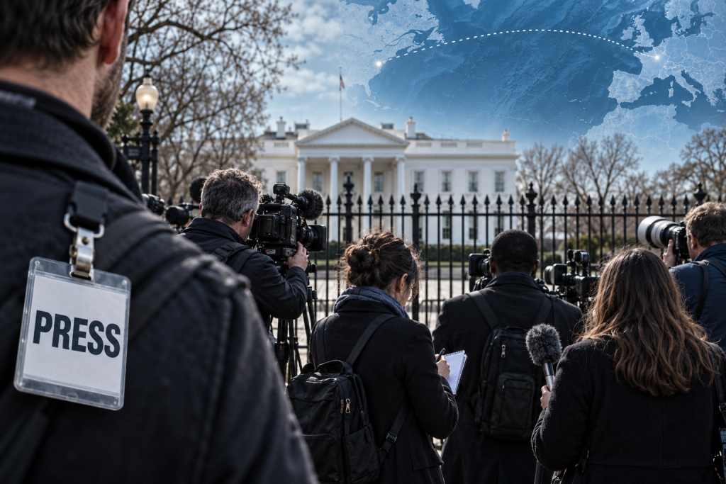 Ne visi žurnalistai bijo Trumpo ir Putino