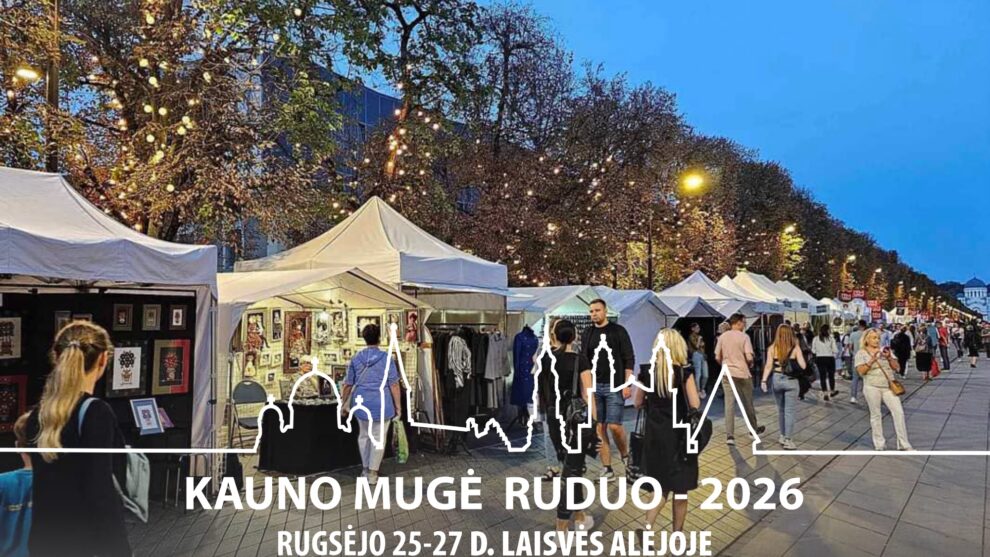 Kauno mugės metu bus ribojamas eismas miesto centre