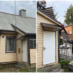 Bendruomeniškumo pamoka: stogą sutvarkė be ilgų procedūrų