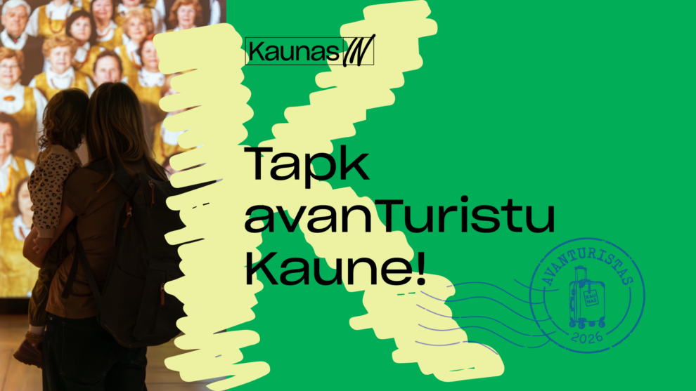 Turizmo projektas „avanTuristai“ Kaune