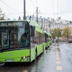 Kaune avarija: troleibusas prieš lengvąją