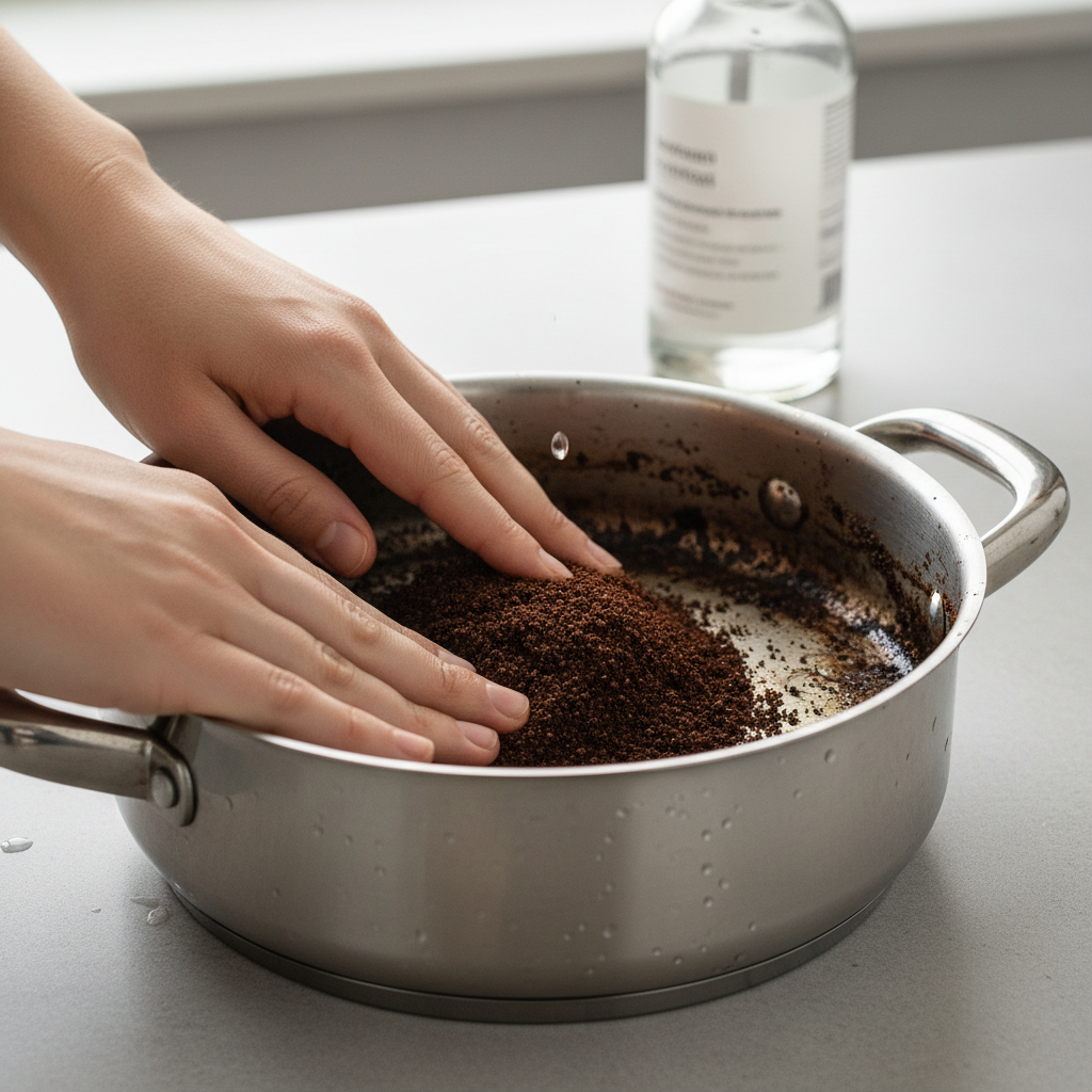 Kaunietės triukas, kuris išgelbės pridegusius puodus: prireiks tik dviejų ingredientų