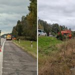 Kelininkai šalina vėjo sukeltas kliūtis