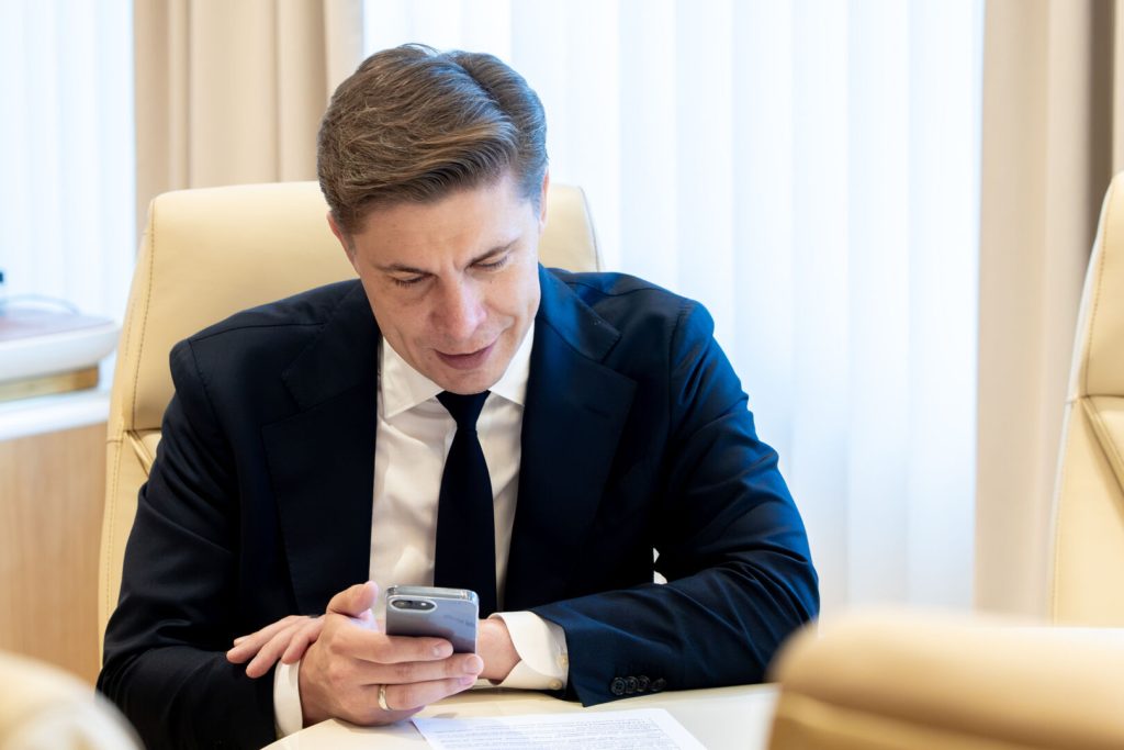 Sinkevičius kalbėjosi su Zelenskiu