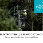 Parengtas ir pateiktas Energetikos ministerijai tvirtinti elektros tinklų išpirktų iš „LTG INFRA“ teritorijų plano dalies pakeitimas