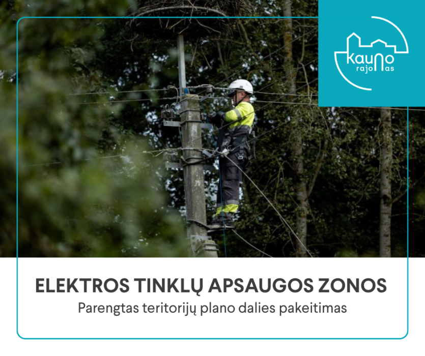 Parengtas ir pateiktas Energetikos ministerijai tvirtinti elektros tinklų išpirktų iš „LTG INFRA“ teritorijų plano dalies pakeitimas
